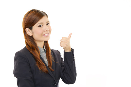 smiling buisinesswomanの写真素材