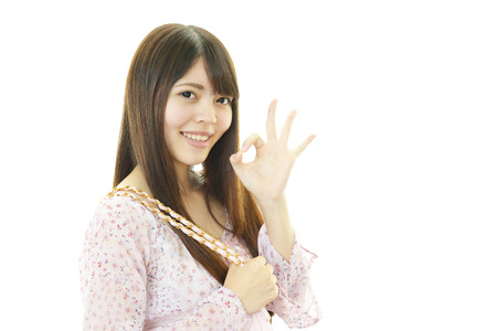 Women who smiling happy の写真素材