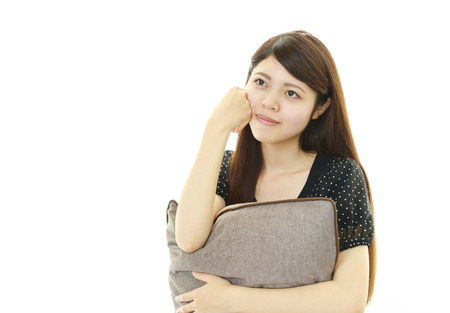 Woman who are relaxedの写真素材