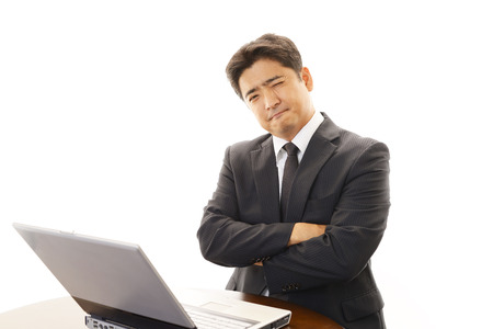 Frustrated Businessman の写真素材