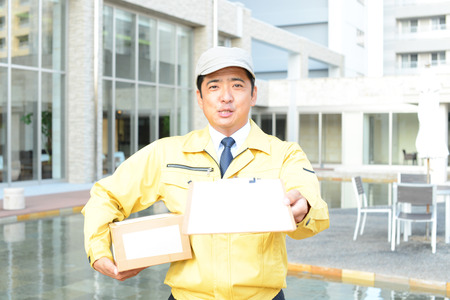 Courier Serviceの写真素材