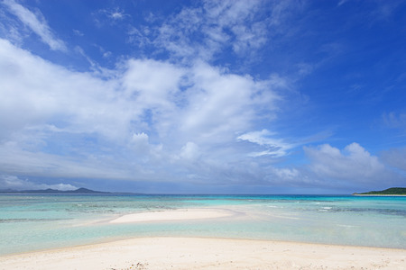 Gorgeous Beach in Summertimeの写真素材