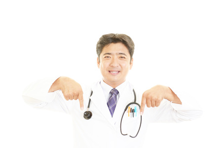 Smiling doctorの写真素材