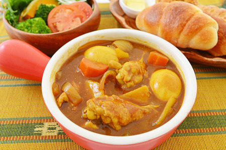curry setの写真素材