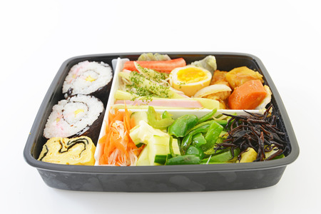 Japanese lunch boxの写真素材