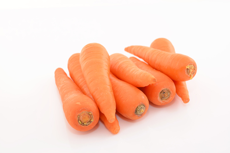 Fresh carrotsの写真素材