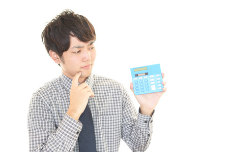 Dissatisfied Asian businessmanの写真素材