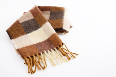 Fashionable mufflerの写真素材
