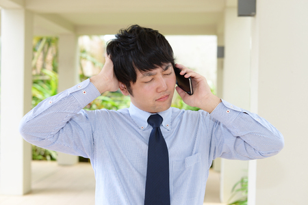 Frustrated Businessmanの写真素材