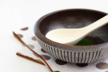 Japanese style tablewareの写真素材