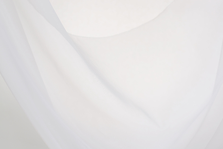 Abstract white soft chiffon texture backgroundの写真素材