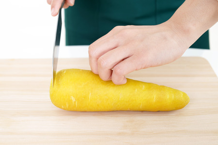 Fresh carrotの写真素材