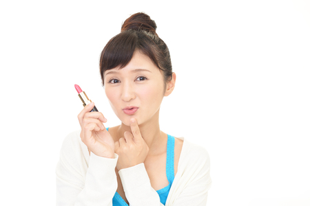 Woman in makeupの写真素材