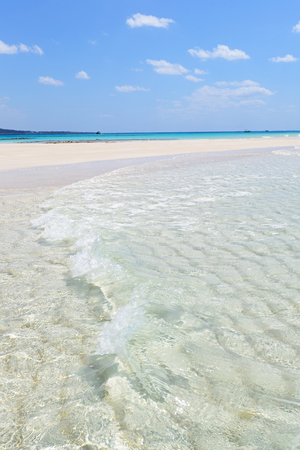 Beautiful beach in Okinawaの写真素材