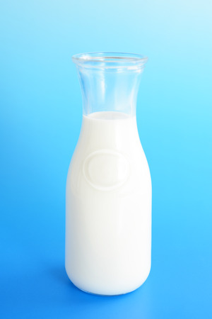 A bottle of milkの写真素材