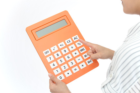 A calculatorの写真素材