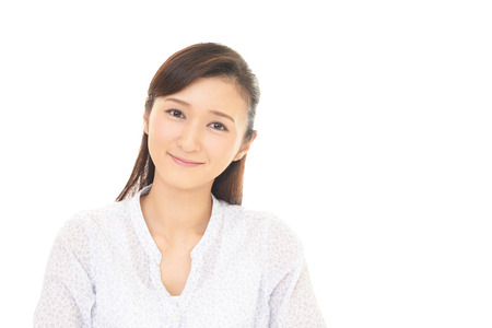 Smiling young womanの写真素材