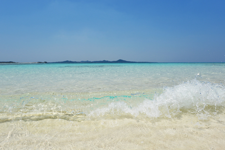Beautiful sea and sky in Okinawaの写真素材