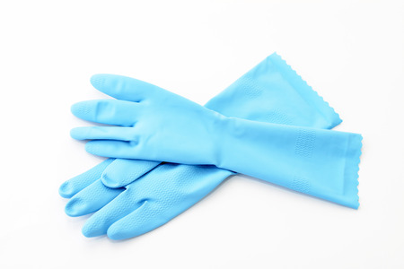 Latex glovesの写真素材