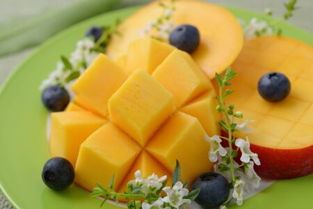 Fresh tropical fruitsの写真素材