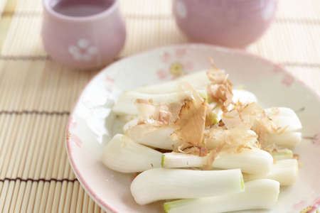 Shima Rakkyo. (Picked Okinawa Shallot)の写真素材