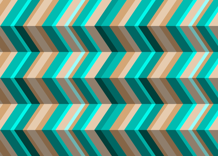 Colorful spring / summer geometric pattern of different thickness linesのイラスト素材