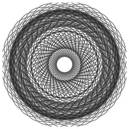 Mandala illustration. Colored pictures. Round mandala. Interesting pattern.の写真素材