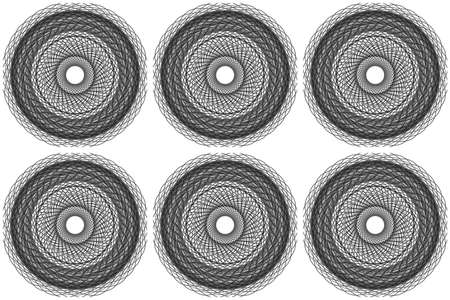 Mandala illustration. Colored pictures. Round mandala. Interesting pattern.の写真素材