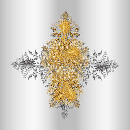 seamless raster floral pattern with colorful doodles.の写真素材