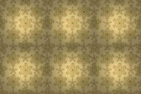 Seamless pattern with interesting doodles on colorful background. Pano. Raster illustration.の写真素材