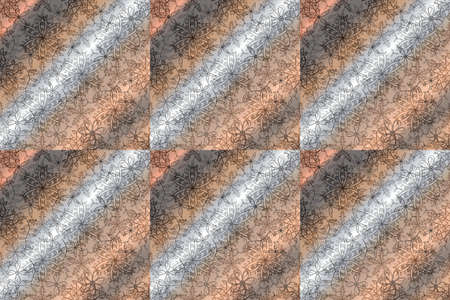pattern with interesting doodles on colorfil background. Pano. Raster illustration.の写真素材