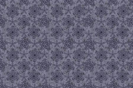 Seamless pattern with interesting doodles on colorfil background. Pano. Raster illustration.の写真素材