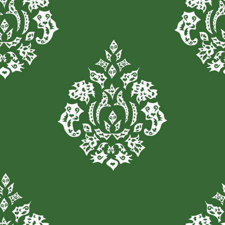 seamless wallpaper pattern on colorful cute backgroundのイラスト素材