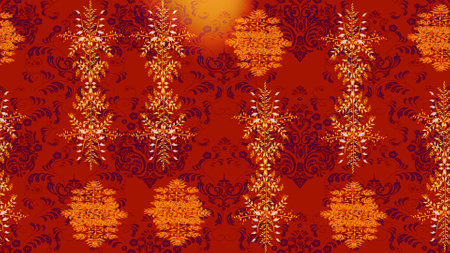 Snowflake Icon. Snowflake Raster illustration. Isolated on red, orange and purple colors. Winter snowflake.の写真素材