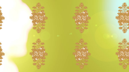 Raster illustration. Christmas doodle pattern with snowflakes, raster background.の写真素材