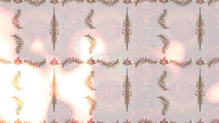 Raster sketch cute flower pattern. Spring summer time. Holidays mood. Gentle romantic print. Flowers on neutral, gray and white colors.の写真素材