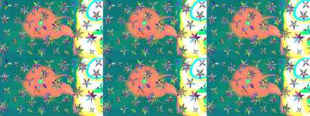 super abstract interesting cute and nice patternの写真素材