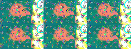 super abstract interesting cute and nice patternの写真素材