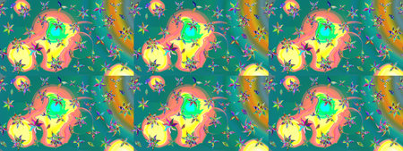 super abstract interesting cute and nice patternの写真素材