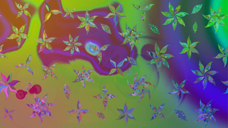 abstract interesting pictures nice and cute patternの写真素材