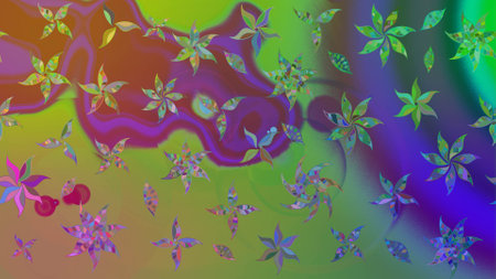abstract interesting pictures nice and cute patternの写真素材