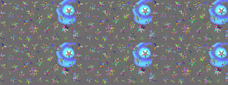 abstract interesting pattern with nice and cute pictureの写真素材