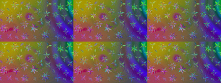 abstract interesting pattern with nice and cute pictureの写真素材