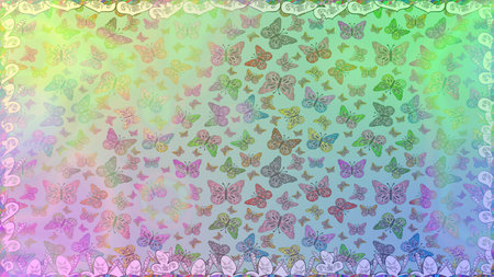 abstract interesting pattern with nice and cute pictureの写真素材