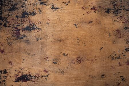 Old grunge wooden background texture Brown colorの写真素材
