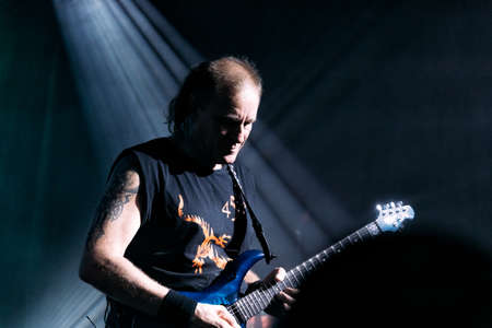 Tel Aviv / Israel - 02 06 2020: Group "ARIA" in live concert in Tel Aviv Portのeditorial素材