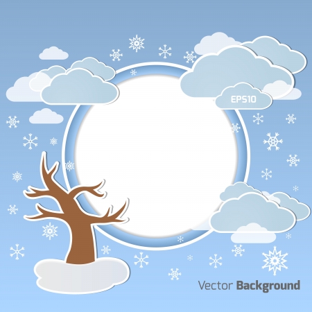Vector background for your own designのイラスト素材