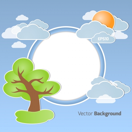 Vector background for your own designのイラスト素材