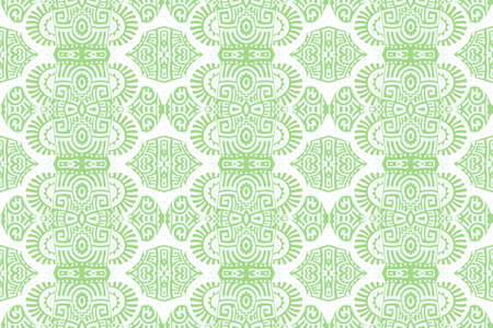 Abstract Ethnic Vector Seamless Pattern. Trendy boho tile. African textile design. Scandinavian...