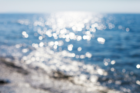 Abstract blur seasideの写真素材